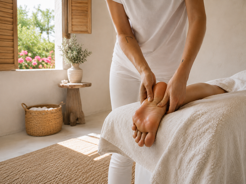 Reflexology Massage — private wellness ritual in Ibiza