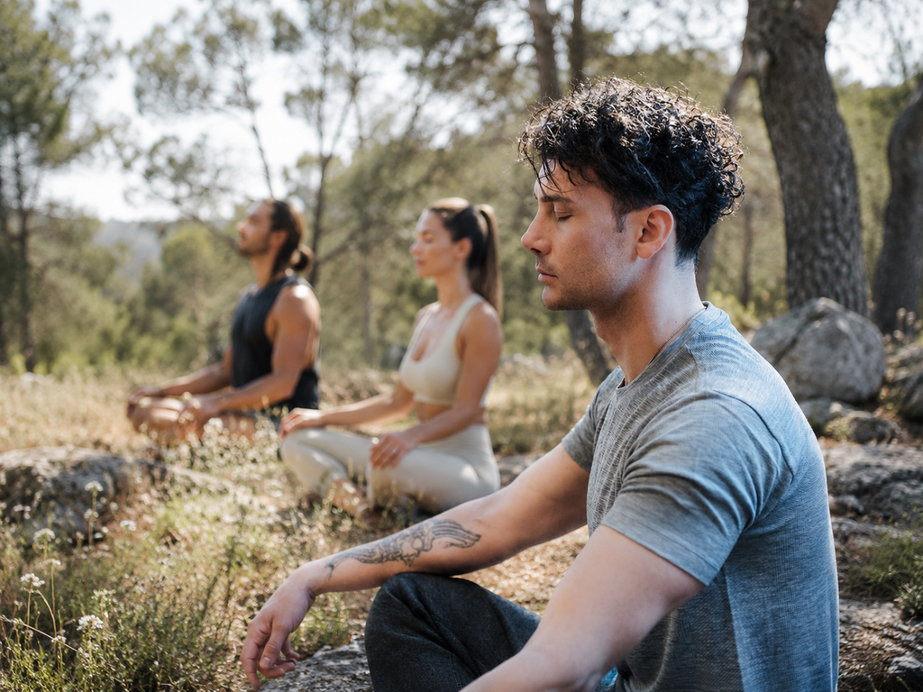 Meditation — private wellness ritual in Ibiza